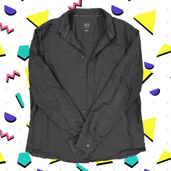 Men's Armani Exchange Button Down Shirt Size XL - Picture 1 of 5